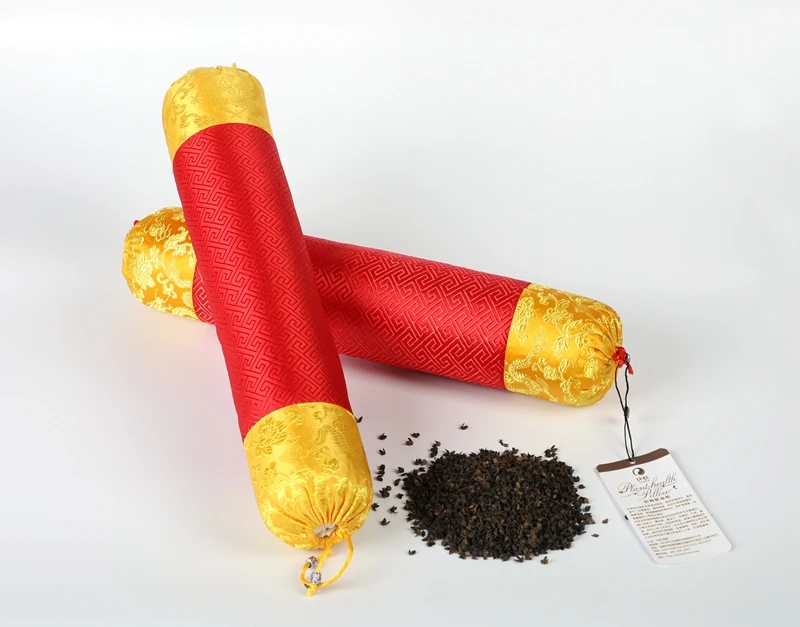 Huantai cylinder buckwheat husk pillow yoga buckwheat hull meditation cushion column shape neck roll buckwheat fill pillow