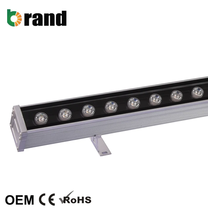 IP67 Outdoor led wall washer DC24V RGB Color 1000mm Outdoor Linear Light