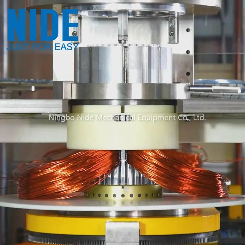 380V Automatic electric motor stator coil winding and inserting Combined machine