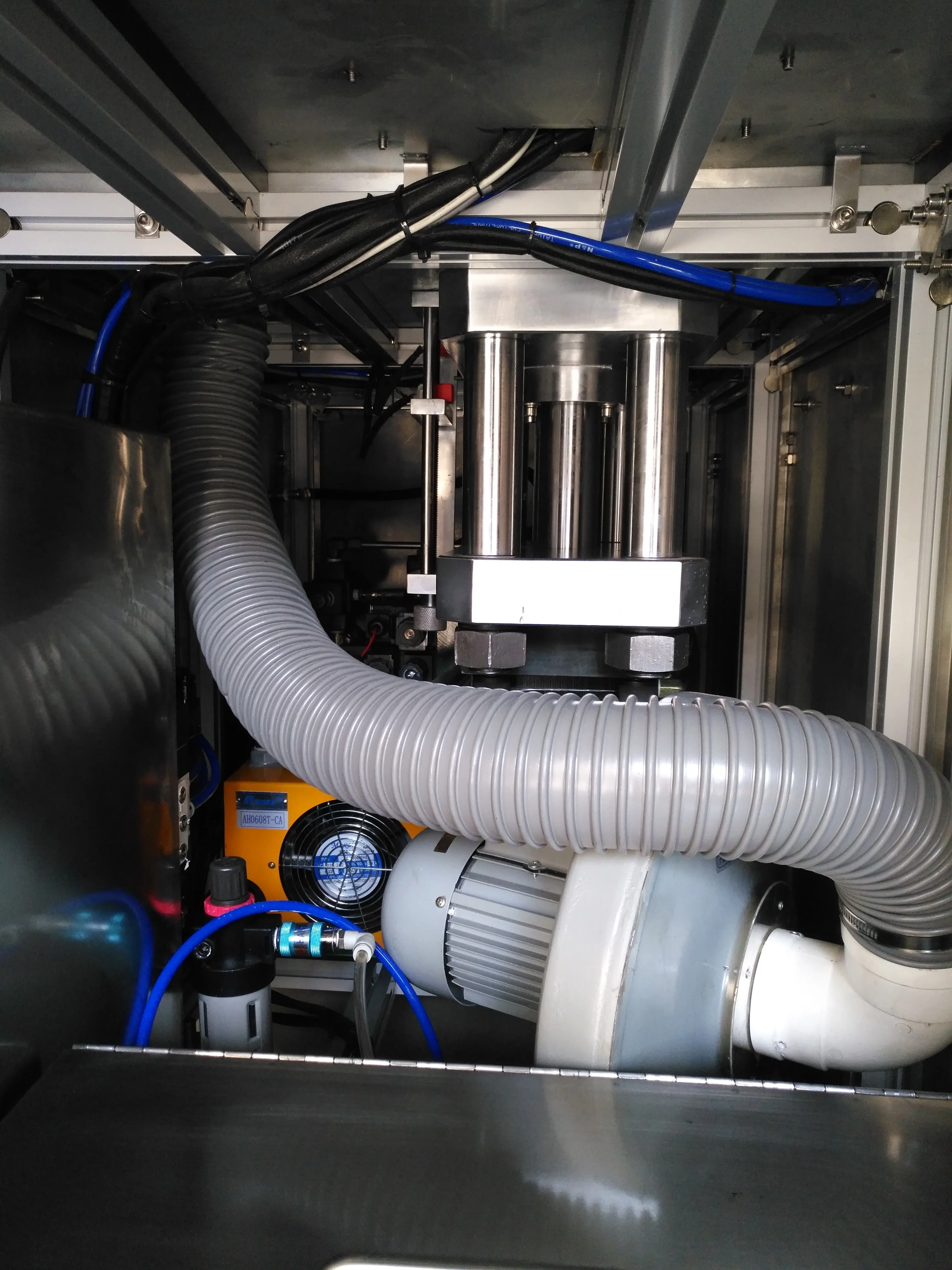 multifunction  cosmetic powder pressing machine for eyeshadow blush