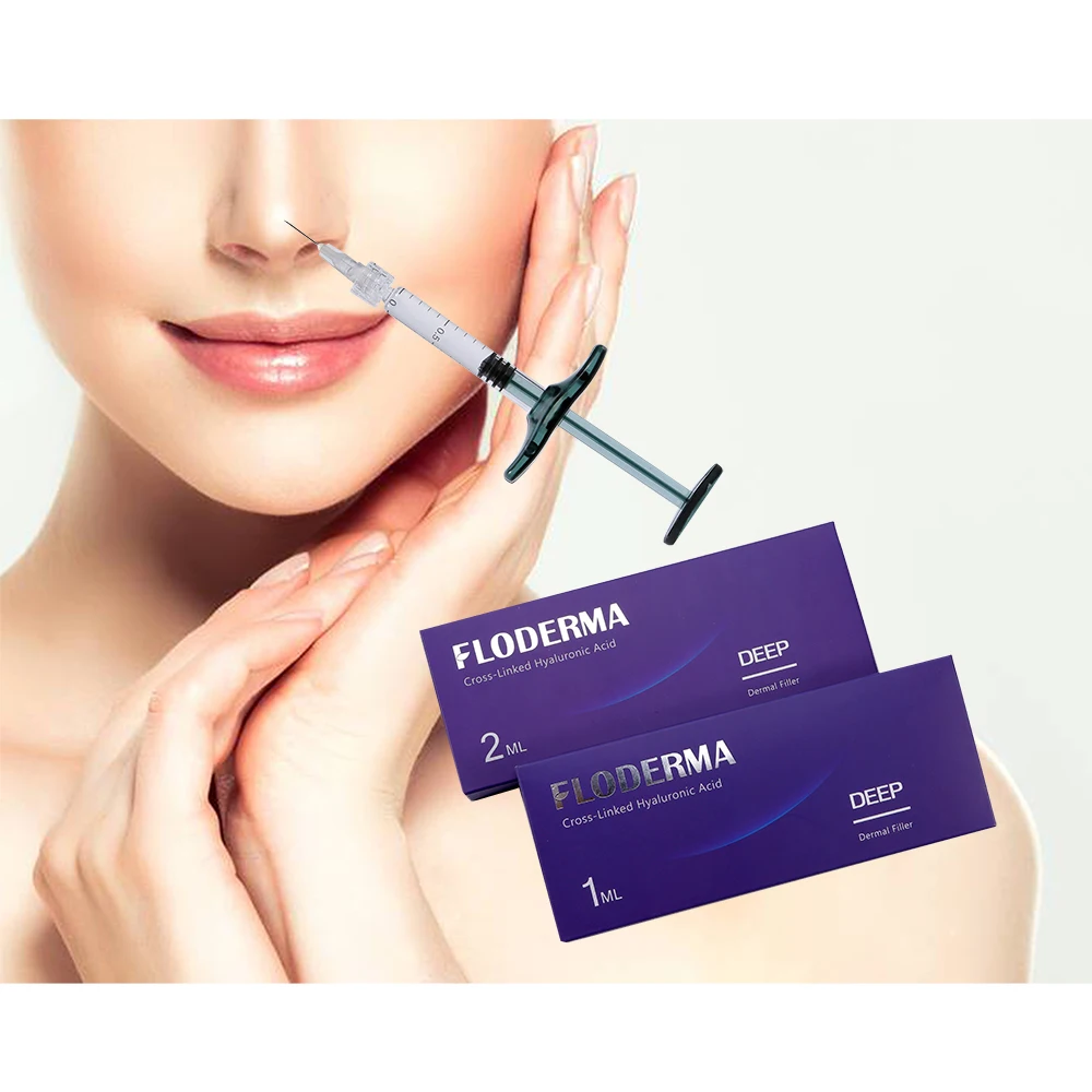  Скрещенная Гиалуроновая кислота Floderma Deep для формирования носа 2 мл дермальный