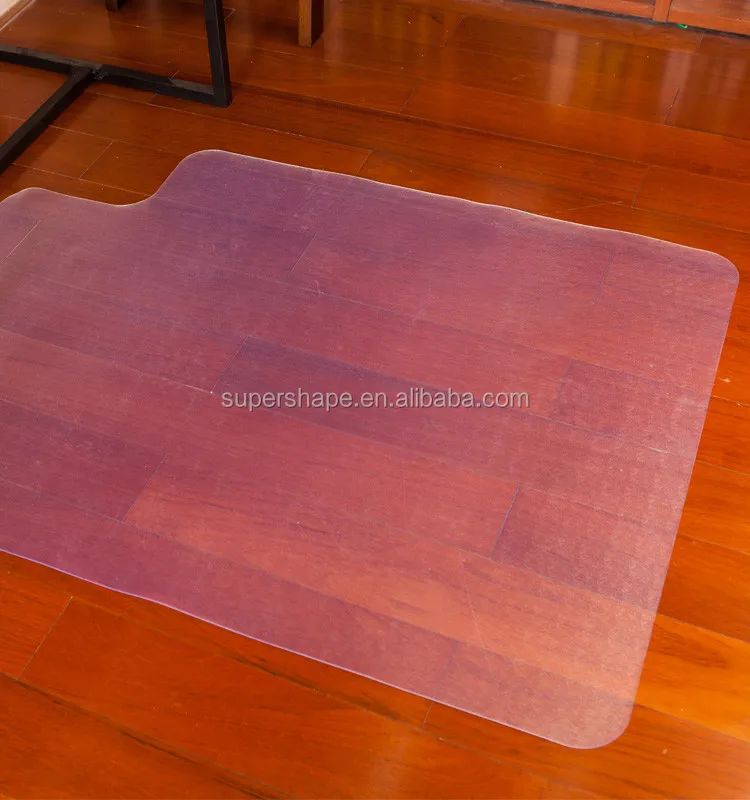 
PVC office floor mat for chair 