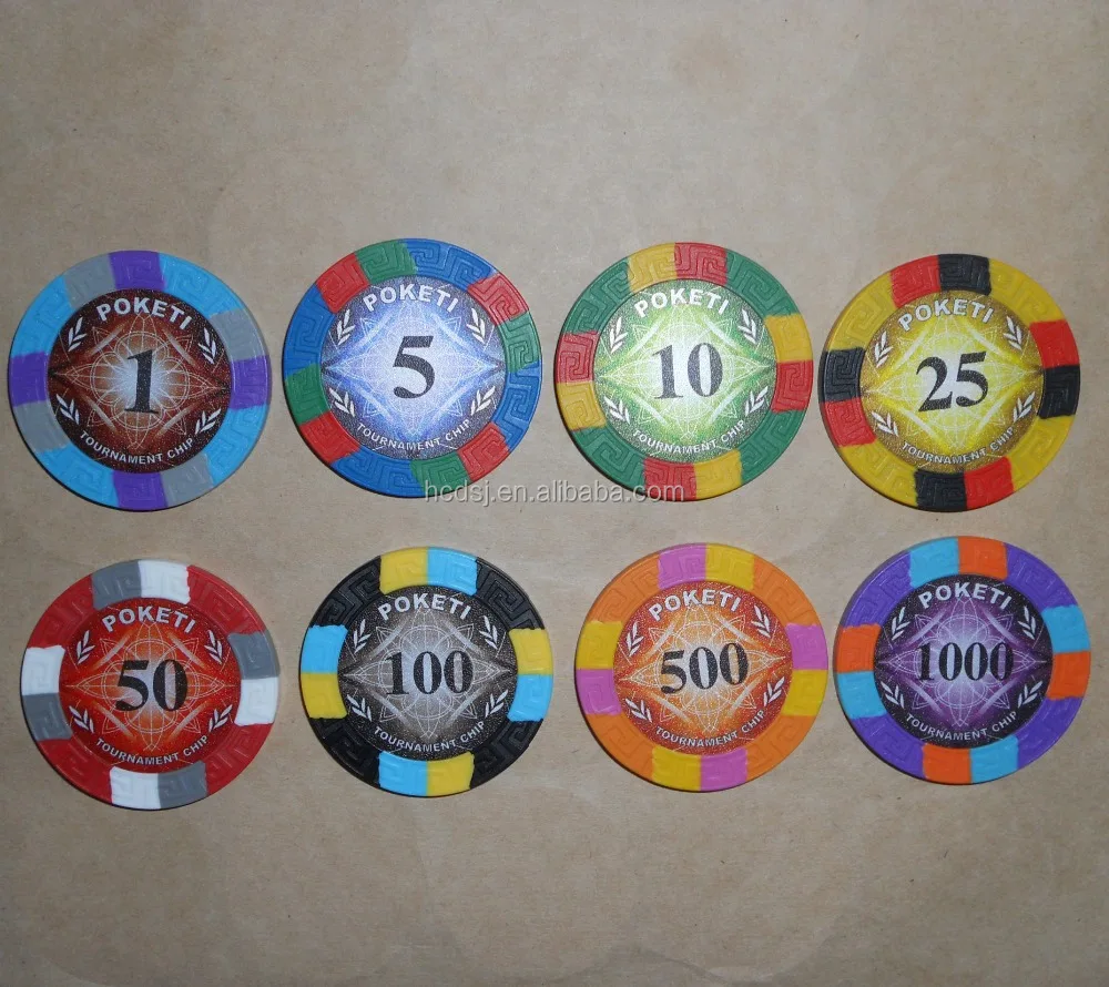 custom made 3 tone clay poker chips with your own logo,3 color casino poker chips with your own design