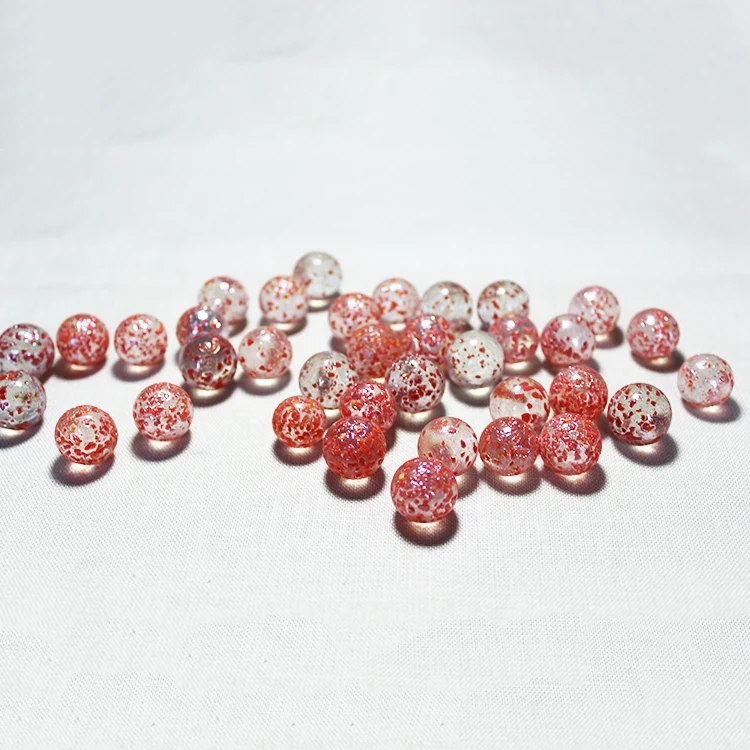 
Red colour mercury large hanging glass ball with good price 