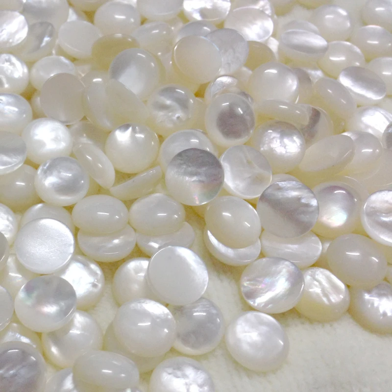 Mother of pearl shell beads for jewelry setting cheap price loose stone beads