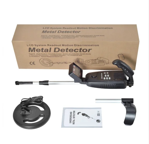 Industrial metal detector Underground Search Hobby Metal Detector MD3500 Three Operation Modes Auto Ground Balance