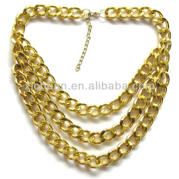 fake gold chain necklace