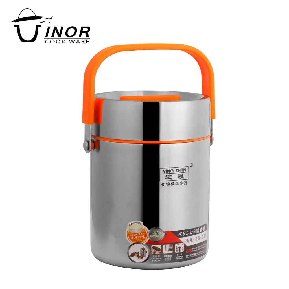 Alibaba Lunch Food Stainless Steel Warmer Container with Handle