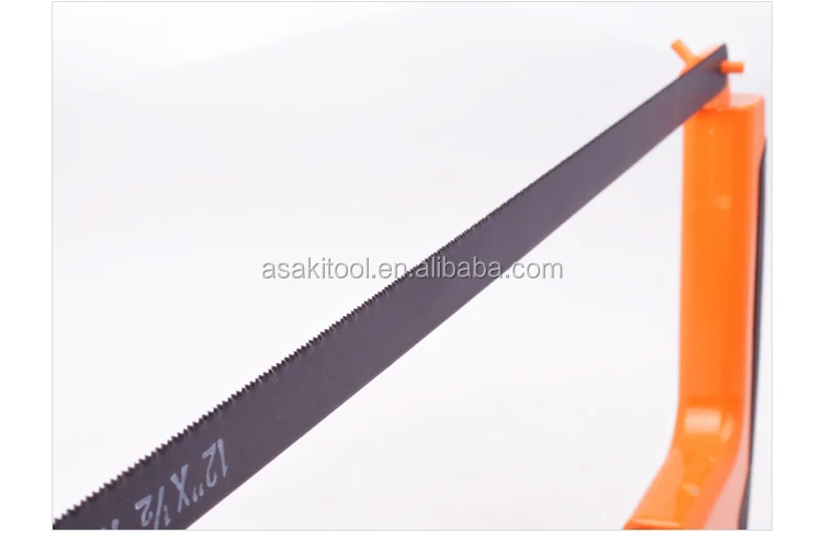 High Quality Rubber coating Fixed Hacksaw Frame for cutting wood