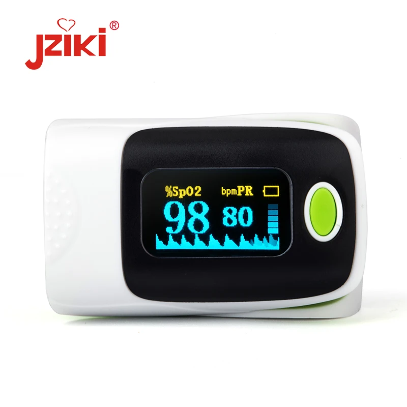 Medical Diagnostic OLED display fingertip pulse oximeter Handheld spo2 sensor
