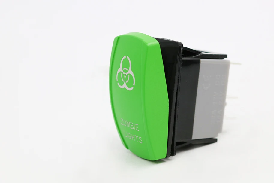 12 Вольт 20А DC & 24 Вольт 10А DC 5 pin ВКЛ-ВЫКЛ двойной СВЕТОДИОДНОЙ свет перекидной переключатель для Автомобиля/Bus/Морской