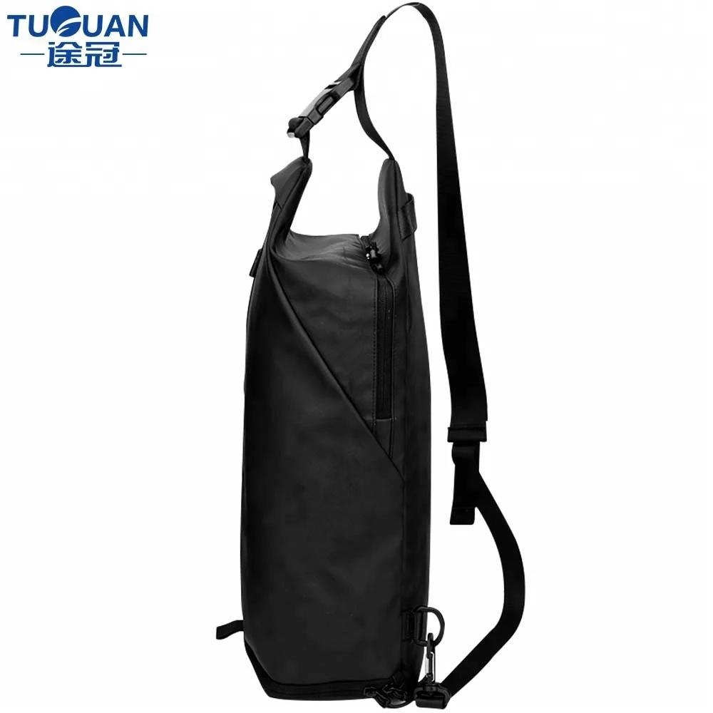 
TUGUAN In Stock Men Waist Bag with Shoe Compartment men sling bag sport waist bag 