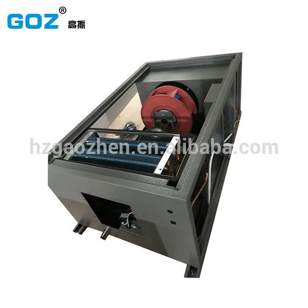 Automatic defrost refrigerative mini dehumidifier ducted