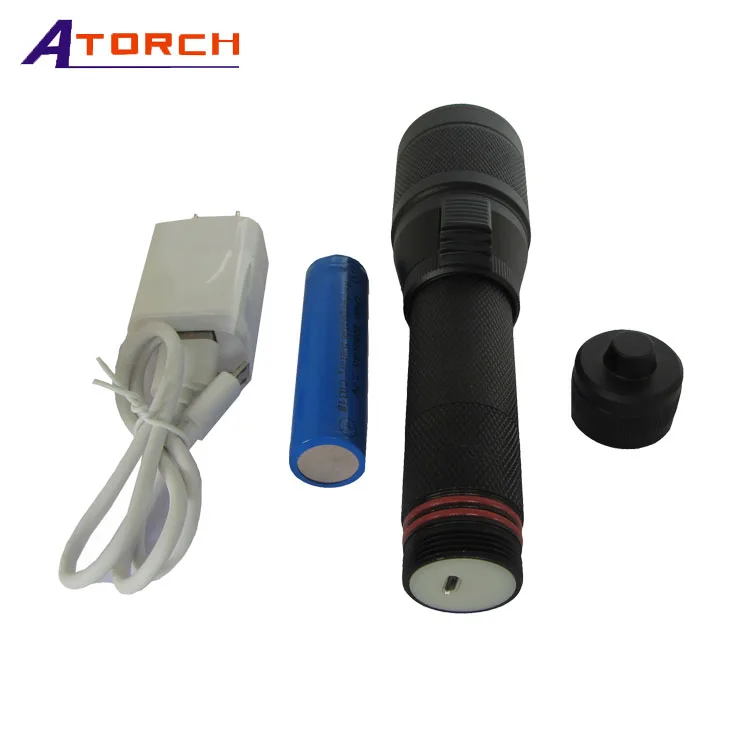 New Product XPL-HI LED Flashlight 1000 Lumen Zoom Focus Rechargeable High Quality Aluminum Torch