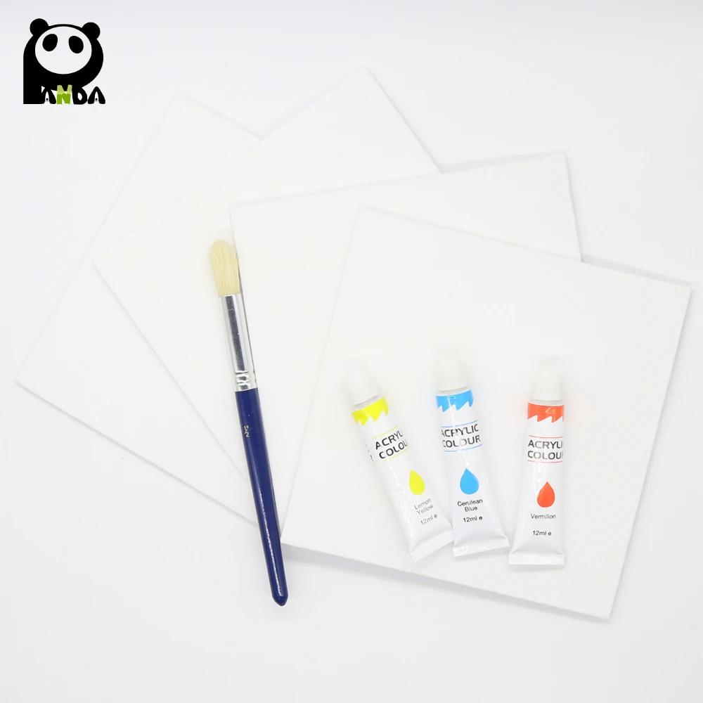 
Cotton Canvas Panel 15x15cm Canvas Boards for Painting 