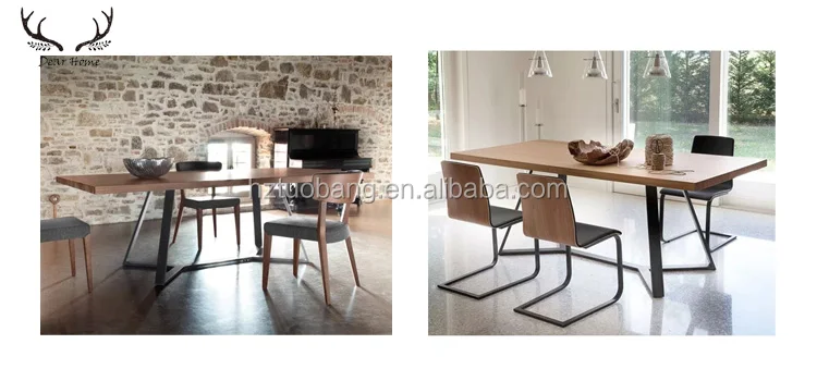 Custom modern hotel restaurant solid oak wood cafe table rectangular wood coffee table for sale