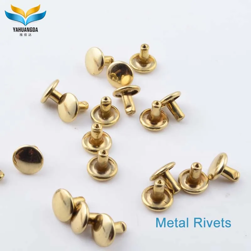 custom metal decorative handbag button rivets