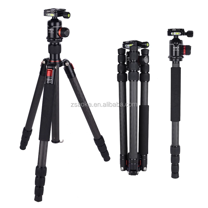 
AOKA Travel Carbon Fiber Digital professional camera Tripod 