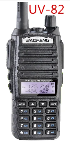 Новый BAOFENG UV-82 с двойной PTT Launch основные любительского радио