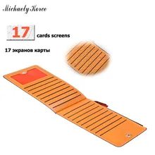 Hot Selling Ultra Thin Women Wallets Soft Waxy Leather Purse Single Zipper Coin Pocket ID Card