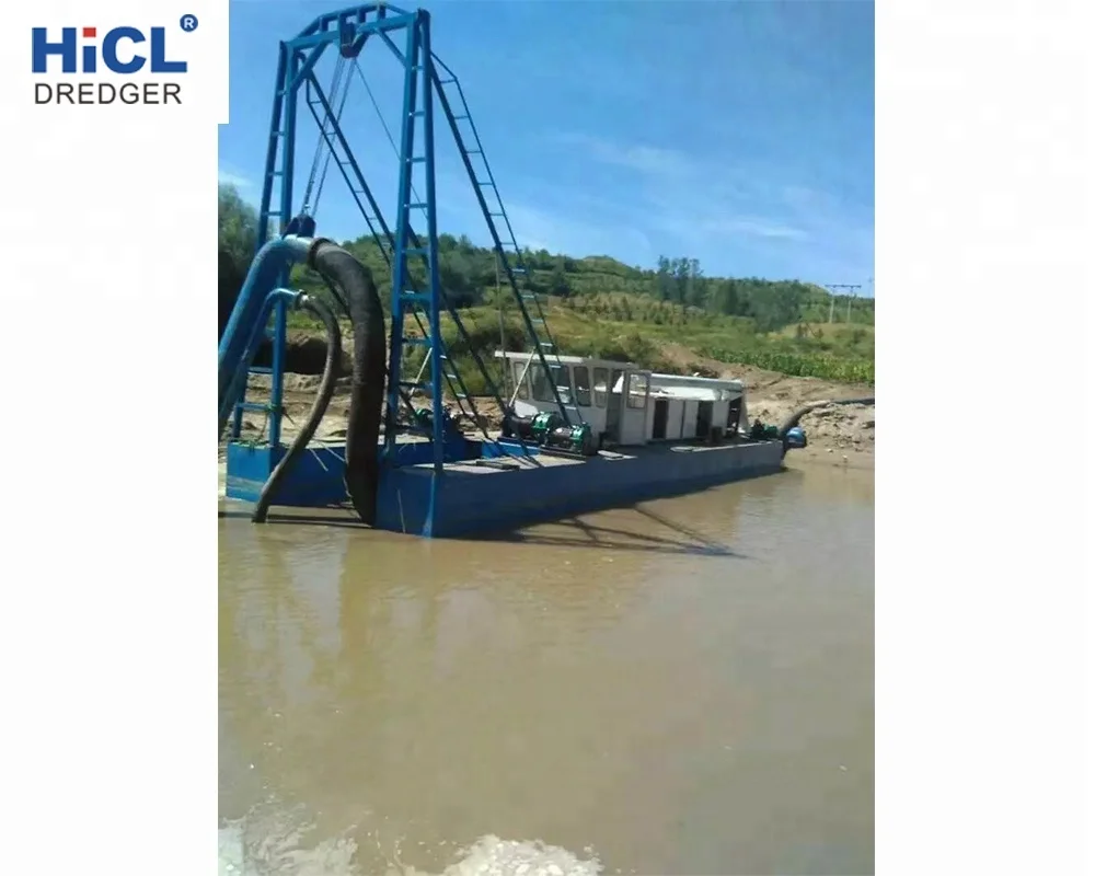 HJS600 14inch 3250m3 jet suction sand pump dredger/sand suction dredger/jet sand dredger for river dredging