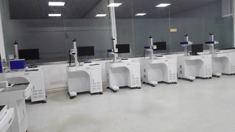 provided high quality UV laser marking machine for  glass  ABS  PE Plastic product  marking