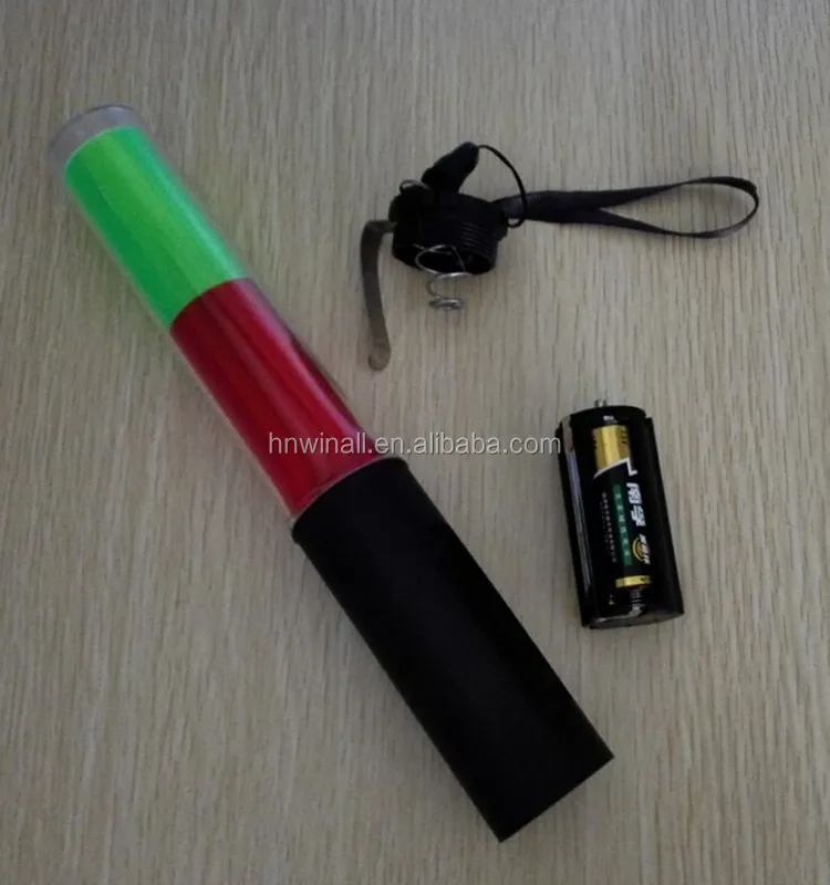 Emergency Rechargeable/Battery Led Strobe Plastic Light Traffic Baton  for Safety