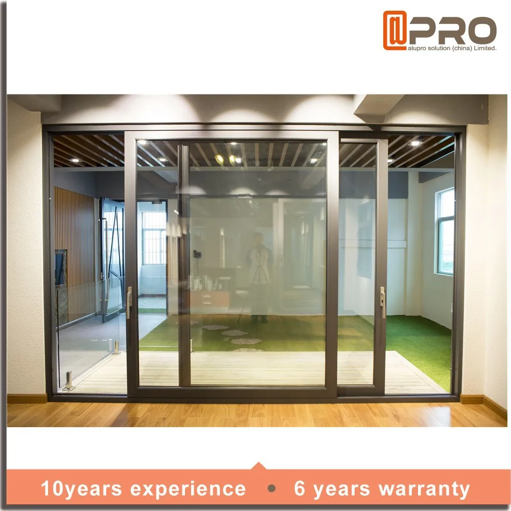 Apro Factory Supply high quality lift glass door for villa with good quality lift sliding door aluminium lift and slide door