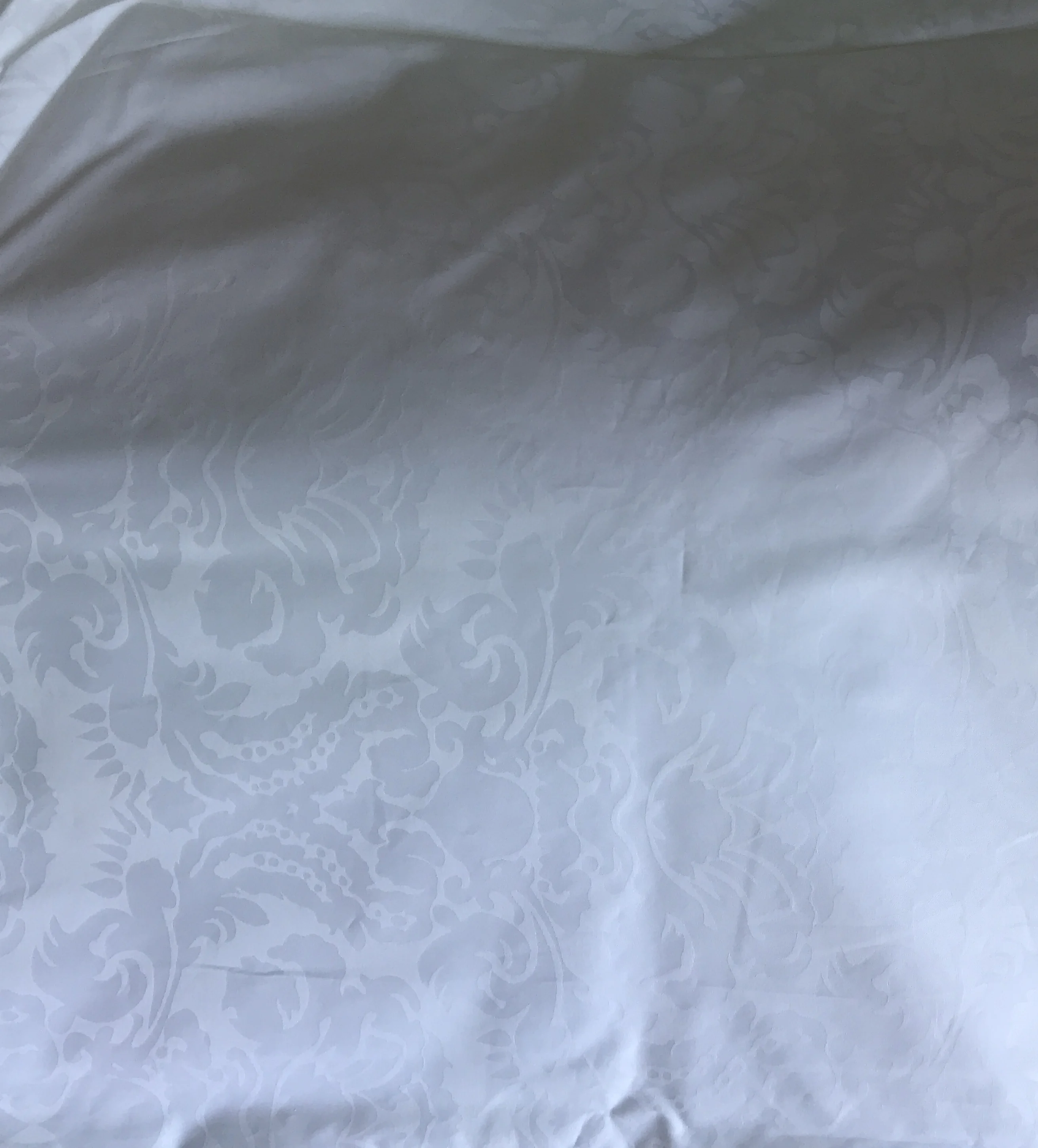 100% cotton 100x100 230x230 width 260cm Jacquard natural white