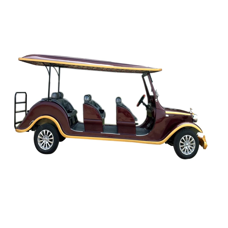 12 Seats Electric Sightseeing Tourist Car With CE Certification