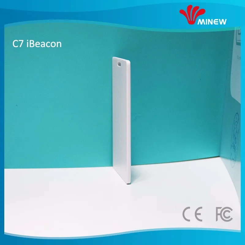 Minew C10 Card Ibeacon Waterproof Indoor & Outdoor Long Range Bluetooth 4.0 Eddystone Beacon BLE