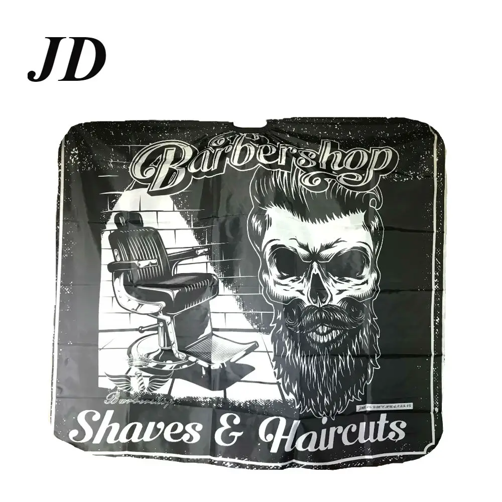 cape hairdressing for adults Polyester barber cape elastic neck for hairdresser