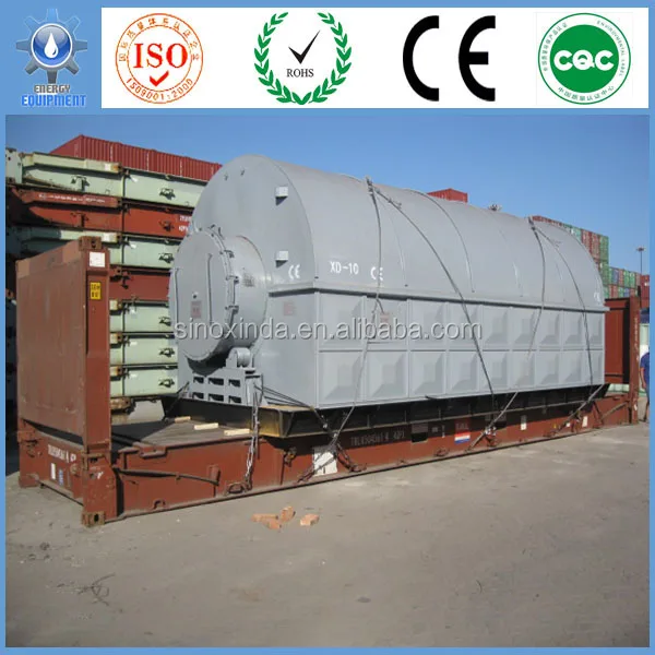 
Xinda Energy Saving Waste Tire Recycling Pyrolysis to Oil Machine 