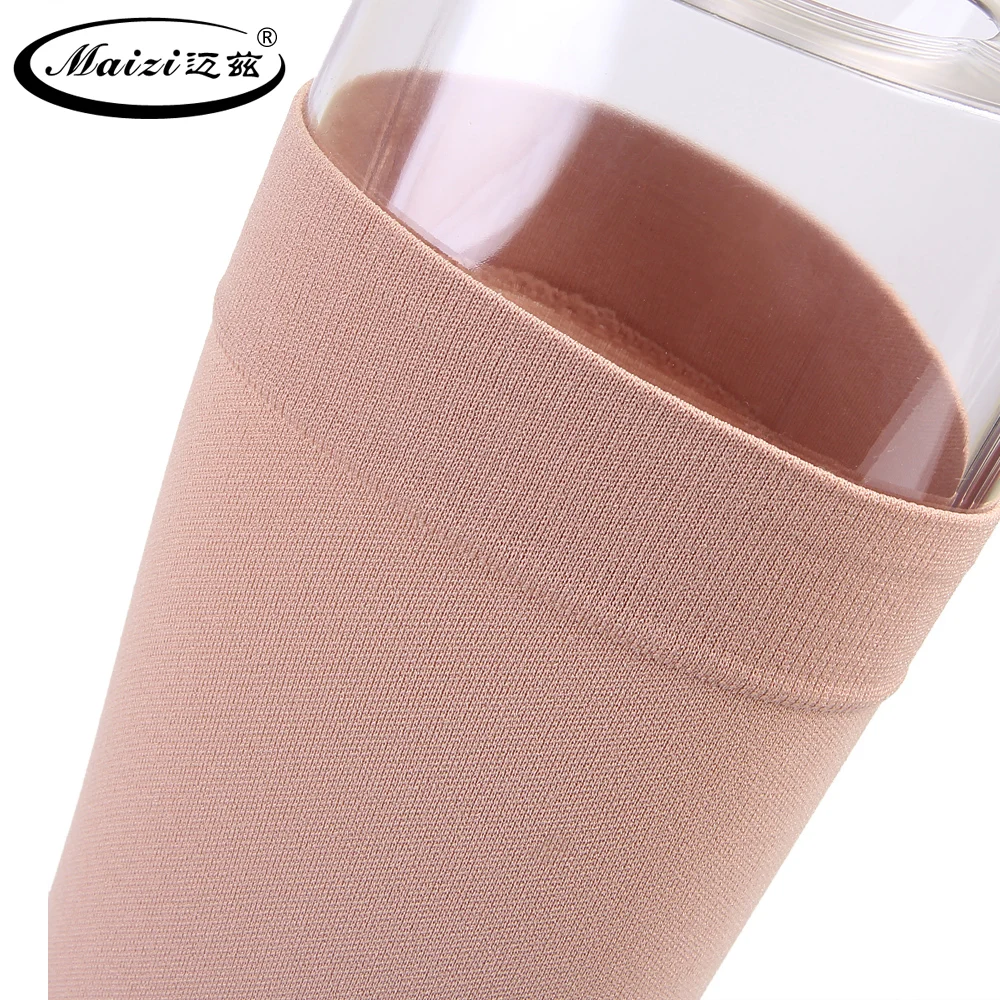 
Custom Medical grade Moderate 23-32 mmHg Unisex Close Toe Knee High Compression Socks for Varicose Veins 