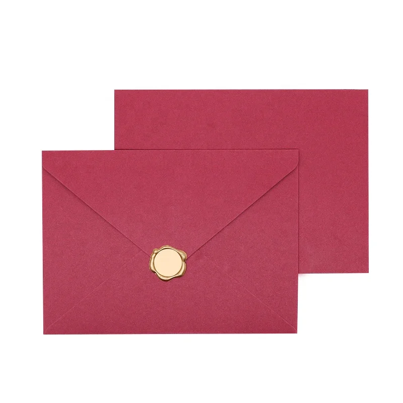 Elegant handmade gift envelope colour lining Pattern envelope