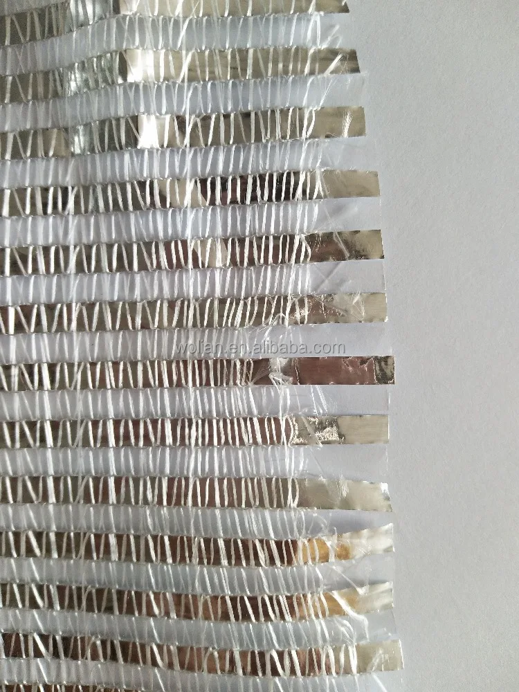 HDPE aluminet/aluminum shade cloth anti sun shade netting/aluminum shade mesh with cheap price