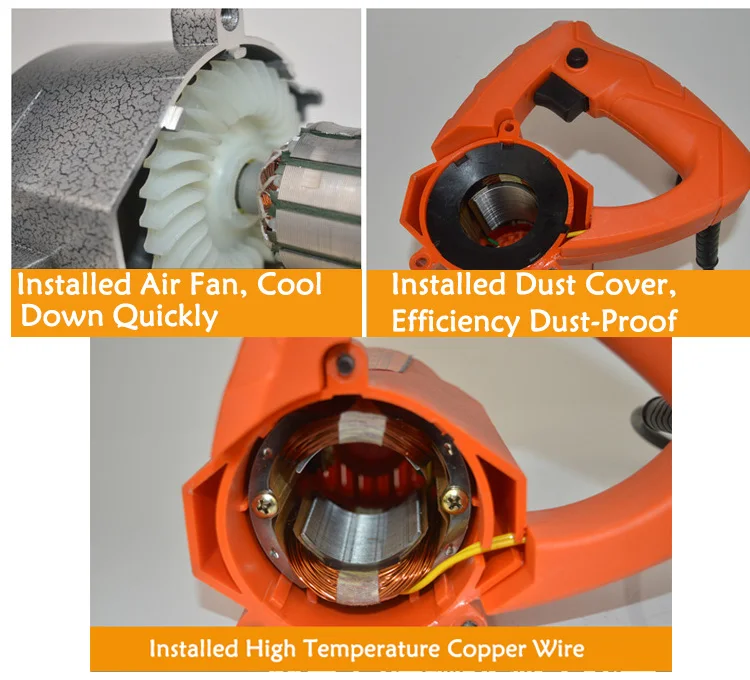 Waterproof 1300W electric table marble cutter machine for cutting