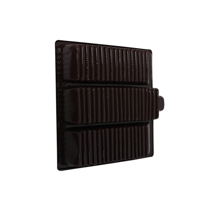 Black PP Plastic Blister Tray Packaging Boxes Company For Sale blister box for toothbrush packaging