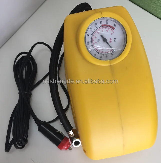 electric 12V car mini tyre pump