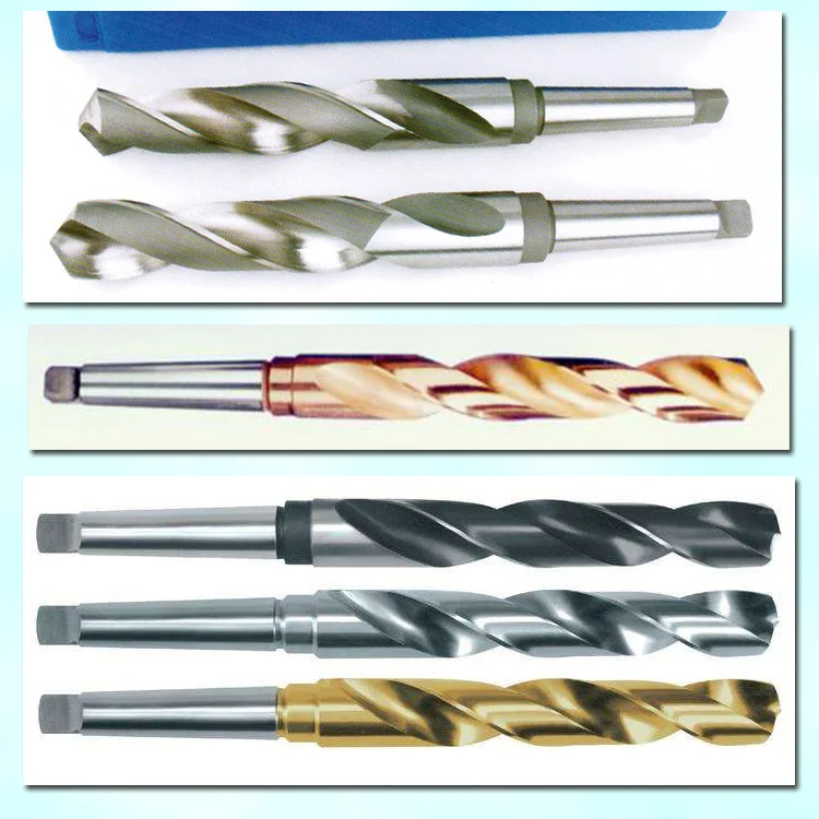 
DIN345 HSS M2/M35/M42 cobalt taper shank twist drill bit for stainless steel 