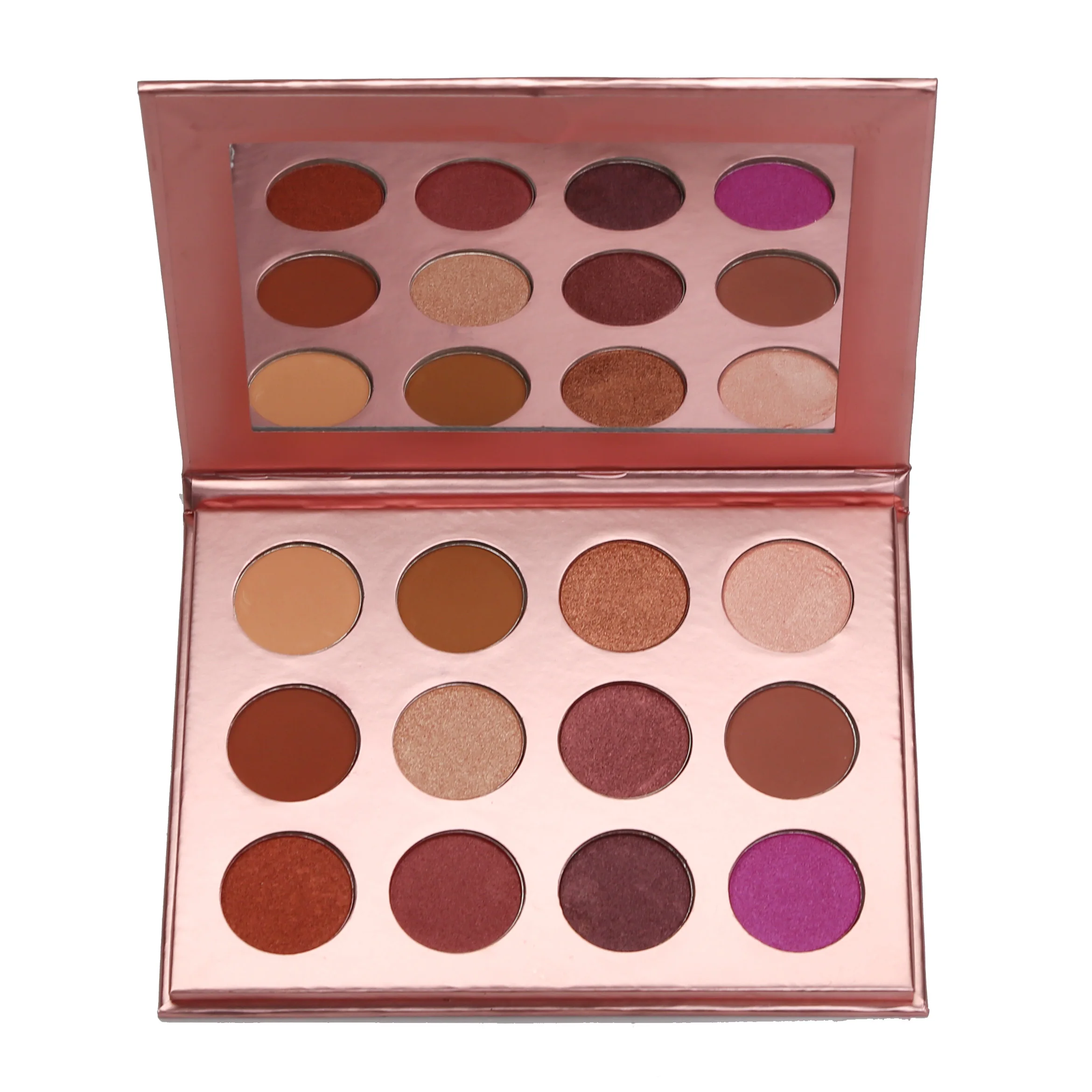 Wholesale No Logo no MOQ  eyeshadow palette high quality eyeshadow  palette make up products