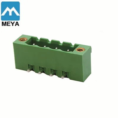 PCB copper Terminal Block speaker wire terminal quick connect wire terminals WJ2EDGKBM-7.5/7.62