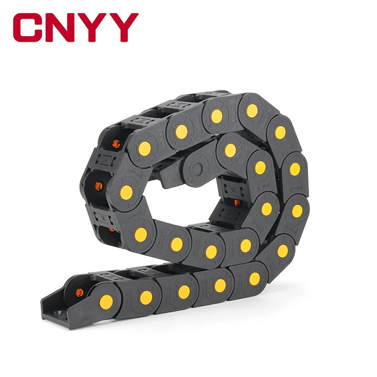 CNYY cable load-bearing high speed lowest price drag chain High Quality Cable Drag Chain semi-open flexible track