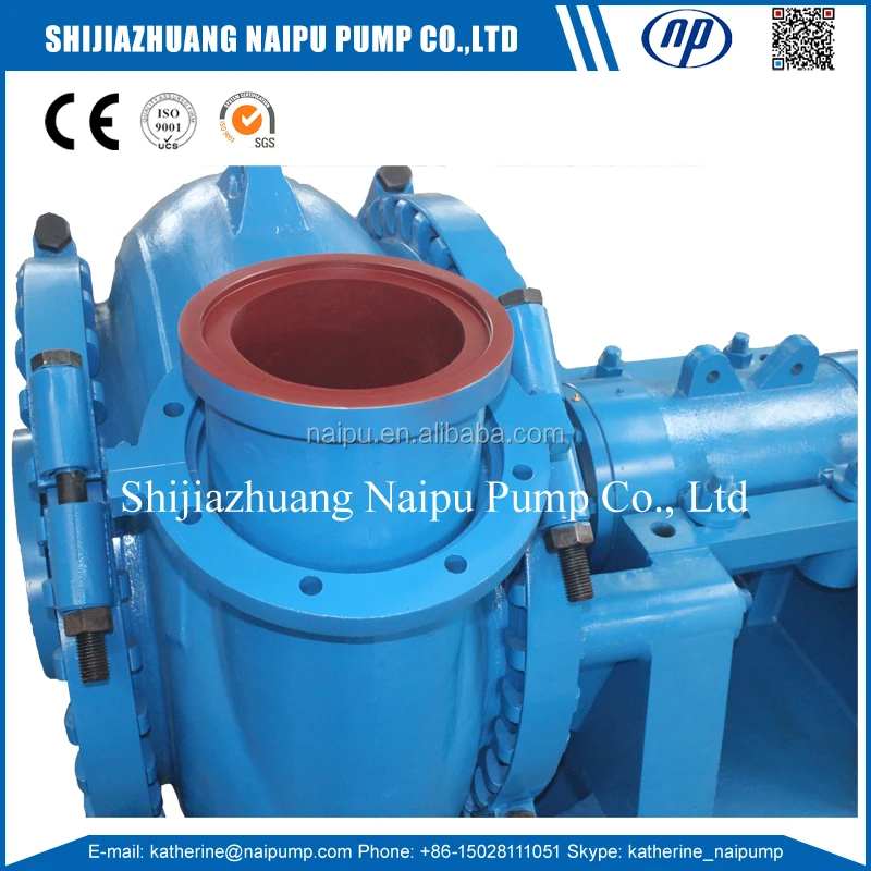 Naipu 10 / 8S - GH Sludge Hard Rock Slurry Pumps for Sand Washing Plants