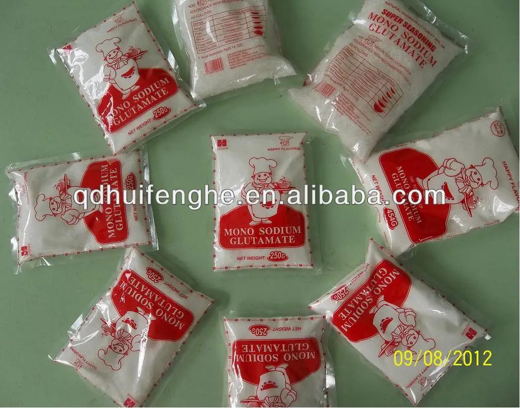 Condimentos Glutamato Monosodico