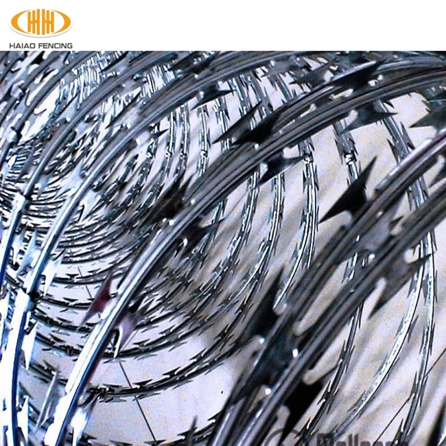 factory Best security electric razor wire alarm