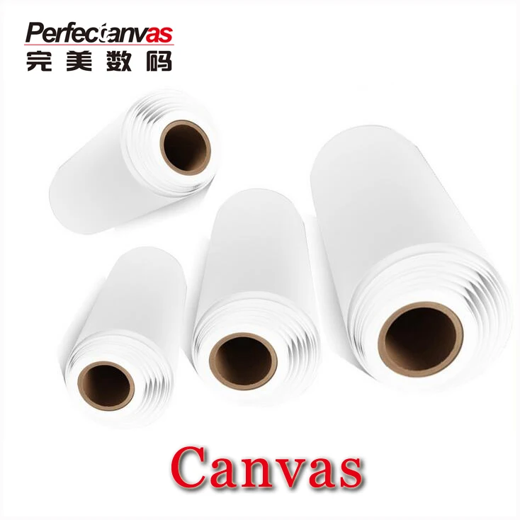 390gsm печать 100% хлопок струйный холстяная рулон (реальные парусиновая не бумага)