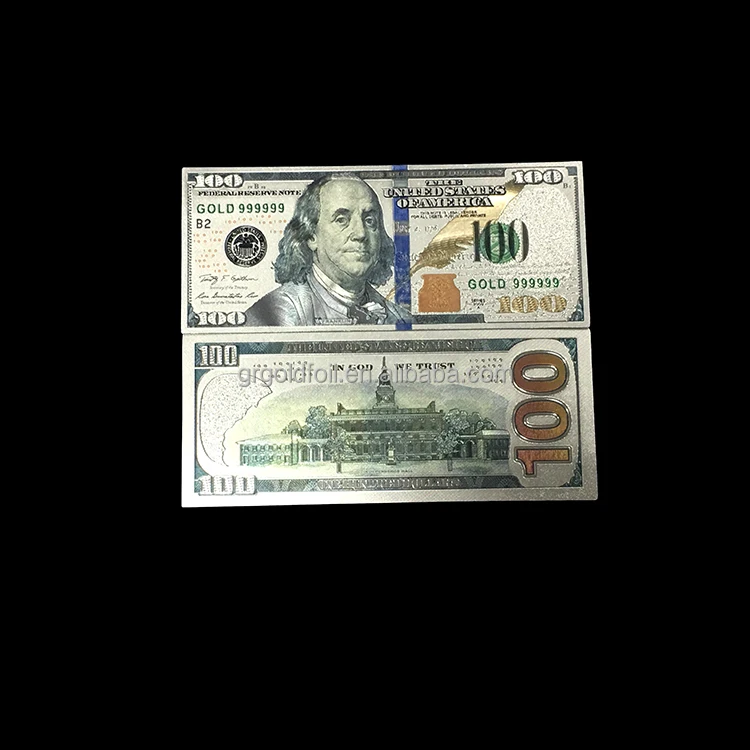 The Best and cheapest wholesale 100 dollar bill silver banknote