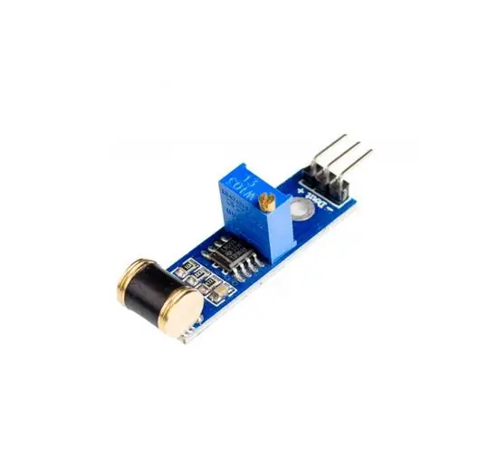 Sensitivity adjustable analog output 3 pin Shock Switch 801S Vibration Detection Sensor module