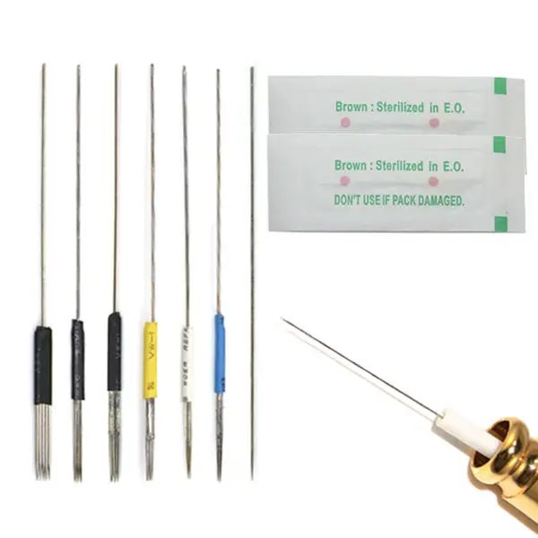 Одноразовые Иглы для перманентного макияжа из нержавеющей стали для одноразового использования